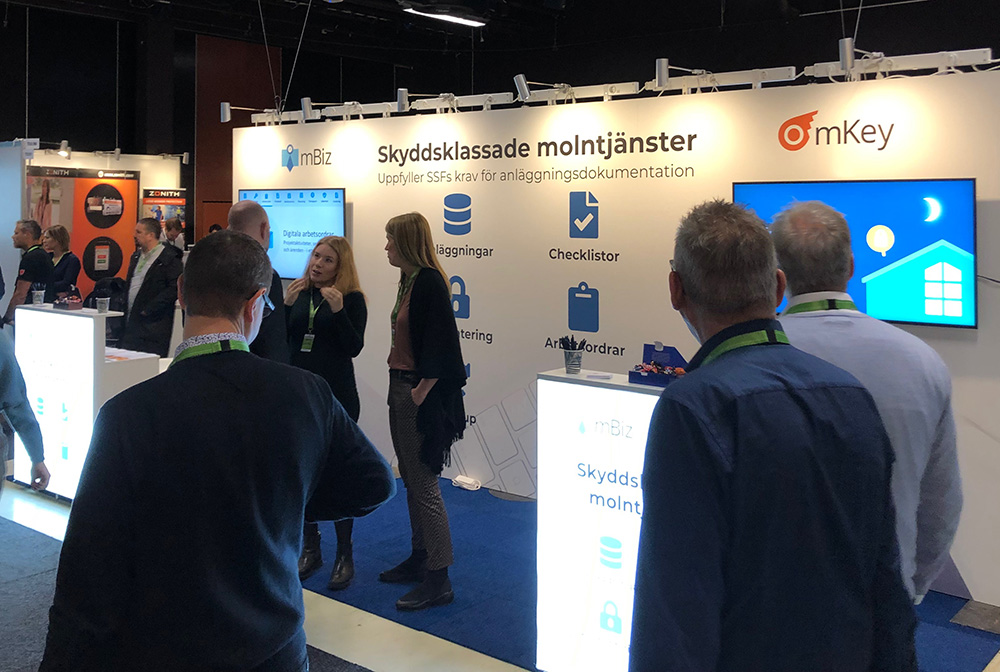 mKey på SecTech i Stockholm